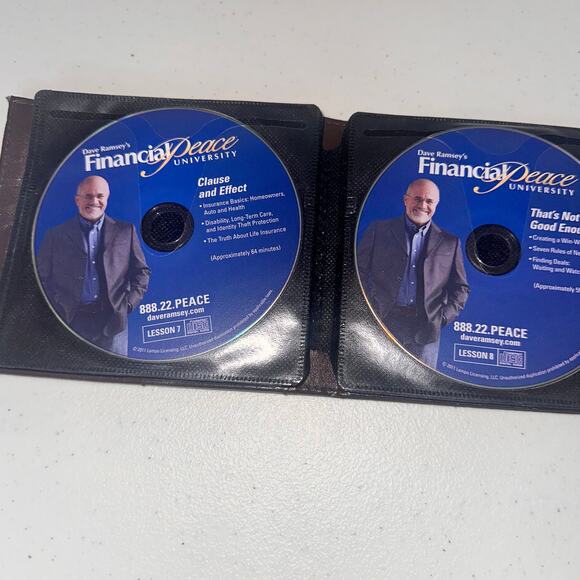 Dave Ramsey Financial Peace University Kit 16 Audio CD Set Budget Money - Picture 6 of 12